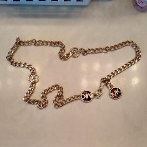 Michael Kors Gold Belt